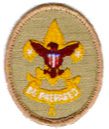 First Class badge