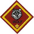 Wolf badge