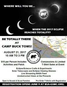 Totally There Eclipse Event Flyer
