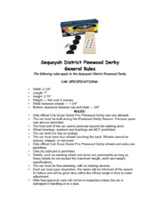 Pinewood Derby Signup