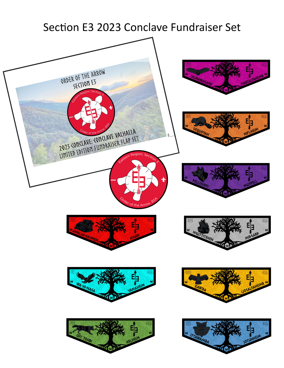 2022 E3 Conclave Trading Post Great Smoky Mountain Council Boy 