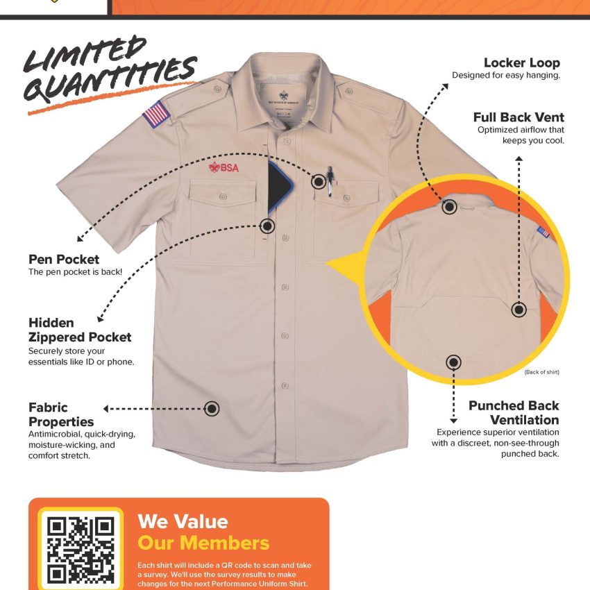 SBSA Performance Uniform Shirt - Retail
