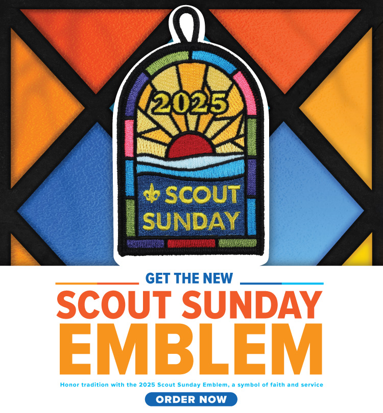 Scout Sunday 2025 Graphic (750x810) - Great Smoky Mountain Council