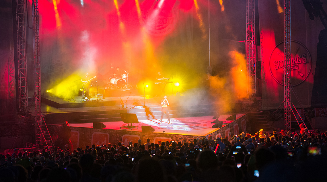 National Jamboree stadium show