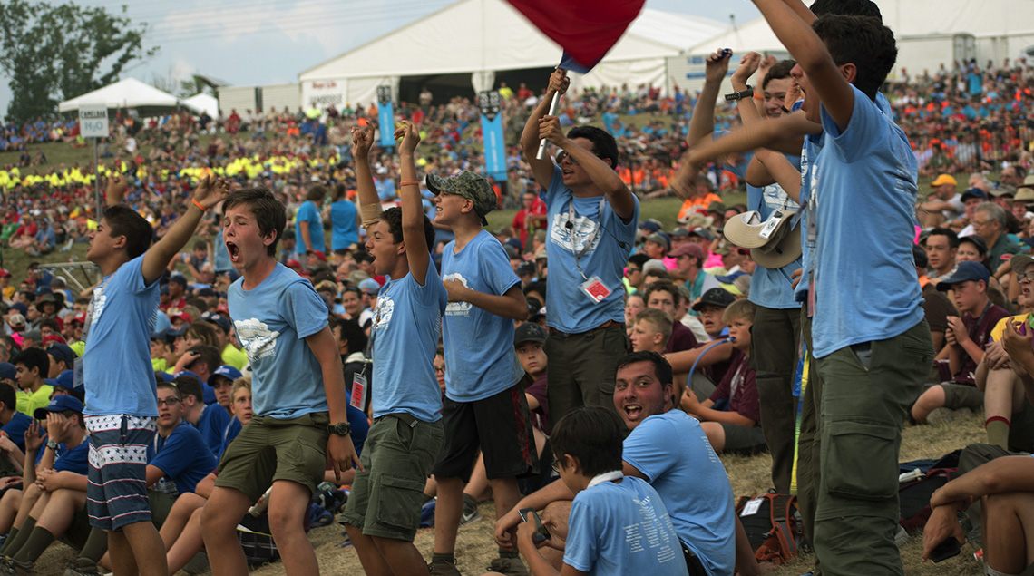 National Jamboree friendship