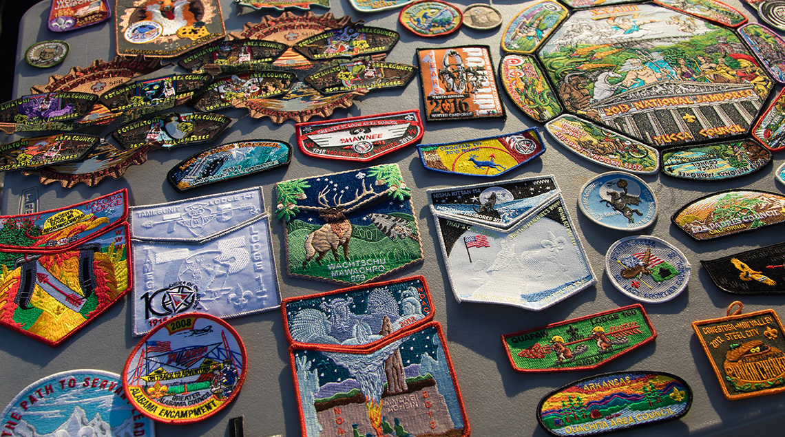National Jamboree patches