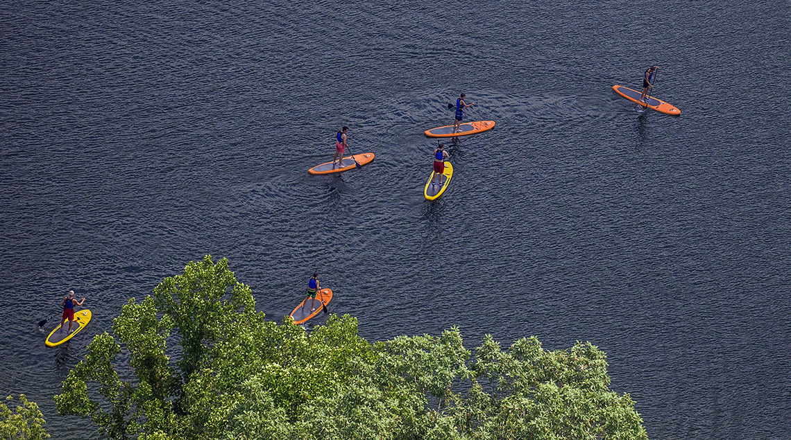 National Jamboree stand up paddle boarding