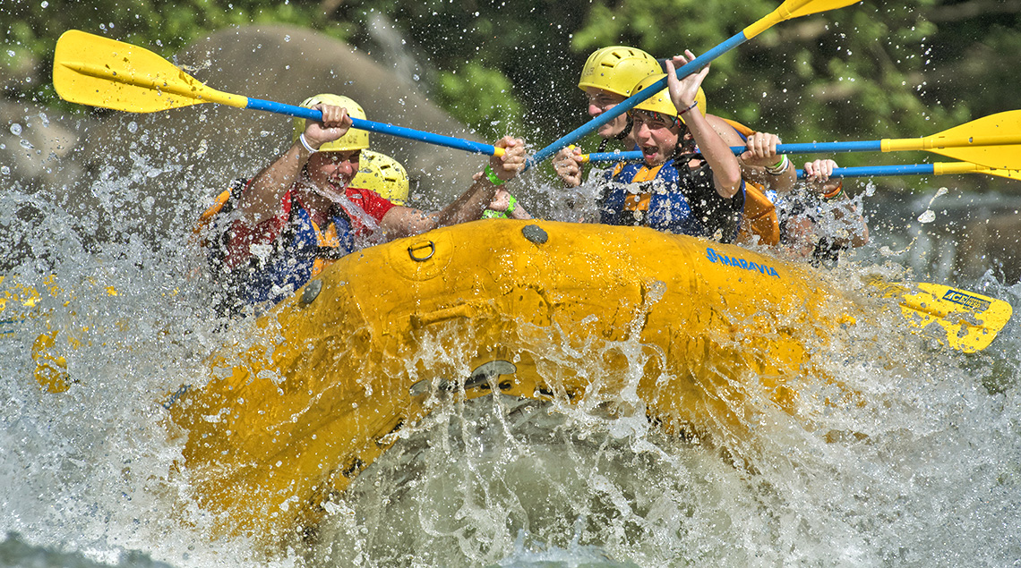 National Jamboree whitewater rafting