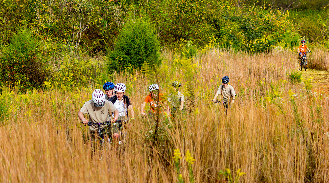 ScoutFest biking